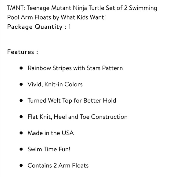 3/$15 NEW 2 ARM BANDS Teenage Mutant Ninja Turtle - Picture 5 of 14